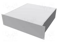 Enclosure: rack mounting; Standard: 19"; 3U; Z: 133mm; X: 422mm; rack HAMMOND