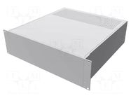 Enclosure: rack mounting; Standard: 19"; 3U; Z: 133mm; X: 422mm; rack HAMMOND