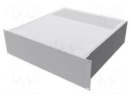 Enclosure: rack mounting; Standard: 19"; 3U; Z: 133mm; X: 422mm; rack HAMMOND