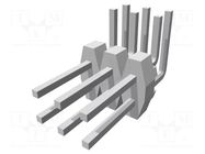 Connector: pin strips; pin header; male; PIN: 6; C-Grid III; 3A; THT MOLEX