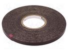 Tape: magnetic; W: 12mm; L: 30m; Thk: 0.84mm; acrylic; brown 3M