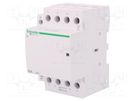 Contactor: 4-pole installation; 63A; 24VAC; NC x4; IP20; -5÷60°C SCHNEIDER ELECTRIC