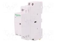 Contactor: 1-pole installation; 25A; 220VAC; NO; IP20; ICT; -5÷60°C SCHNEIDER ELECTRIC