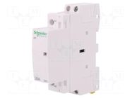 Contactor: 1-pole installation; 25A; 220÷240VAC; NO; IP20; ICT SCHNEIDER ELECTRIC