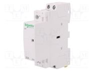 Contactor: 2-pole installation; 25A; 220÷240VAC; NO x2; IP20; 500V SCHNEIDER ELECTRIC