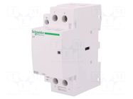 Contactor: 2-pole installation; 63A; 230÷240VAC; NO x2; IP20; ICT SCHNEIDER ELECTRIC