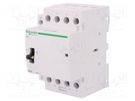 Contactor: 4-pole installation; 40A; 24VAC; NO x4; IP20; -5÷60°C SCHNEIDER ELECTRIC