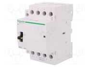 Contactor: 4-pole installation; 25A; 220÷240VAC; NO x4; IP20; 500V SCHNEIDER ELECTRIC