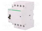 Contactor: 3-pole installation; 40A; 220÷240VAC; NO x3; IP20; 500V SCHNEIDER ELECTRIC