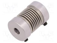 Coupling; Ø1: 6mm; Ø2: 6mm; aluminium,stainless steel; -30÷120°C SICK