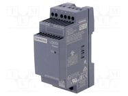 Power supply: switched-mode; for DIN rail; 28.5W; 15VDC; 1.9A SIEMENS