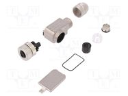 Connector: M12; plug; PIN: 5; female; B code-Profibus; for cable 