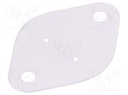 Heat transfer pad: mica; TO3; 0.35K/W; L: 41.5mm; W: 28.2mm NINIGI