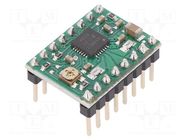 Stepper motor controller; A4988; 1A; Uin mot: 8÷35V; Kit: module POLOLU