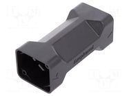 Enclosure for connectors: XLR; 19x24mm; HP,SP AMPHENOL