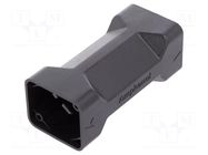 Enclosure for connectors: XLR; 19x24mm; HP,SP AMPHENOL
