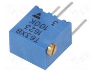 Potentiometer: mounting; multiturn; 100kΩ; 250mW; ±10%; linear VISHAY