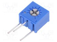 Potentiometer: mounting; single turn,vertical; 100kΩ; 500mW; ±10% VISHAY