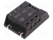 Relay: solid state; 40A; Uswitch: 48÷480VAC; 3-phase; -30÷80°C; SR3 AUTONICS