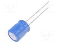 Capacitor: electrolytic; THT; 33uF; 100VDC; Ø10x12.5mm; Pitch: 5mm NICHICON