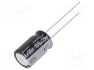 Capacitor: electrolytic; THT; 150uF; 35VDC; Ø10x16mm; Pitch: 5mm NICHICON