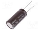 Capacitor: electrolytic; THT; 180uF; 250VDC; Ø16x35.5mm; ±20% NICHICON
