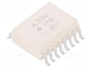 Optocoupler; SMD; Ch: 1; OUT: IGBT driver; 5kV; SO16; 60kV/μs BROADCOM (AVAGO)