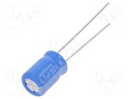 Capacitor: electrolytic; THT; 4.7uF; 50VDC; Ø8x11.5mm; Pitch: 3.5mm NICHICON