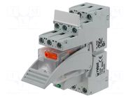 Relay: interface; 3PDT; Ucoil: 24VDC; 10A; 10A/250VAC; 10A/24VDC RELPOL