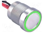 Switch: piezoelectric; Pos: 2; SPST-NO; 0.2A/24VAC; 0.2A/24VDC ONPOW