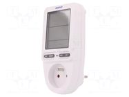 Controller; IP20; 16A; 0÷50°C; 150÷276VAC 45÷65Hz; Display: LCD ORNO
