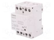 Contactor: 4-pole installation; 63A; 24VAC,24VDC; NC x4; IK ISKRA