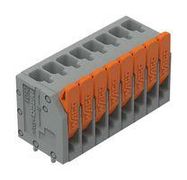 TERMINAL BLOCK, WIRE TO BRD, 8POS, 16AWG