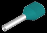 TERMINAL, WIRE FERRULE, 22AWG, TWIN