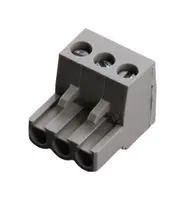 TERMINAL BLOCK PLUGGABLE, 3 POSITION, 22-12AWG