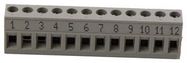 TERMINAL BLOCK PLUGGABLE 12 POSITION, 22-12AWG