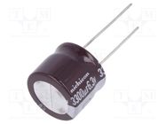 Capacitor: electrolytic; low ESR; THT; 3300uF; 6.3VDC; Ø18x15mm NICHICON