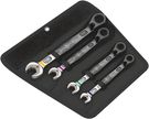 6001 Joker Switch 4 Imperial Set 1 Ratcheting combination wrenches set, Imperial, 1 x 7/16"x165.0; 1 x 1/2"x171; 1 x 9/16"x187; 1 x 3/4"x246; 1 x 50.0x120.0, Wera