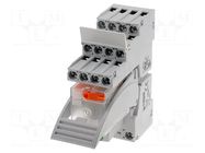 Relay: interface; 4PDT; Ucoil: 120VDC; 6A; 6A/250VAC; 6A/24VDC; R4 RELPOL