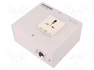 Measuring adapter; Features: universal socket GW INSTEK