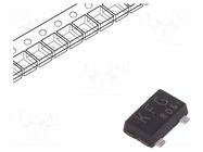 Transistor: P-MOSFET; unipolar; -20V; -3.9A; 1W; SOT23F; ESD TOSHIBA