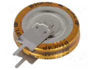 Supercapacitor; THT; 1F; 5.5VDC; ±20%; Ø19x20.5mm; -25÷70°C; Ø: 19mm BIGCAP