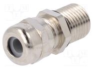 Cable gland; with long thread; PG7; IP68; brass; SKINTOP® MSR-XL LAPP
