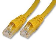 LEAD, CAT6 PATCH, YELLOW, 1M
