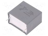 Capacitor: polypropylene; DC-Link; 3.3uF; Uoper: 1.3kVDC; Ifsm: 95A KEMET