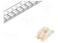 LED; green; SMD; 0603; 700÷1300mcd; 3.3÷4.1VDC; 1.6x0.8x0.95mm; 60° KINGBRIGHT ELECTRONIC
