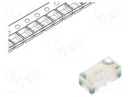 LED; SMD; 0402; green; 150÷430mcd; 1x0.5x0.4mm; 140°; 2.5÷3.3V; 5mA 