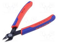 Pliers; side,cutting,precision; 125mm; without chamfer KNIPEX