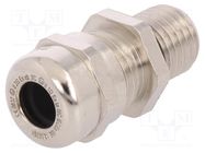 Cable gland; with long thread; M12; 1.5; IP68; brass 