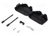 Enclosure for connectors: D-Sub; D-Sub 25pin,D-Sub HD 44pin MH CONNECTORS